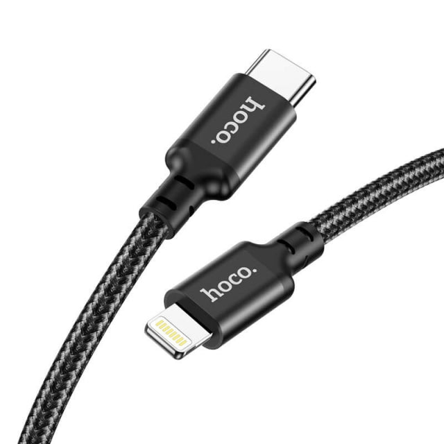 Hoco X14 Double speed PD charging data cable for iP (L=2M) - Saif Al Najmi Kw
